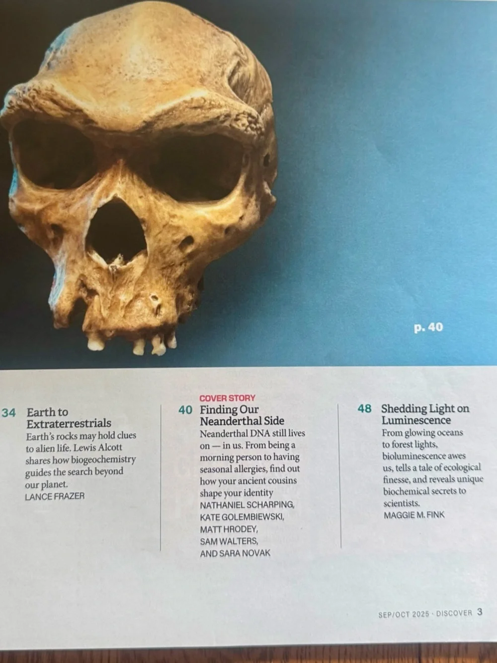 Discover & Archaeology Magazine Bundle Science & History 2025